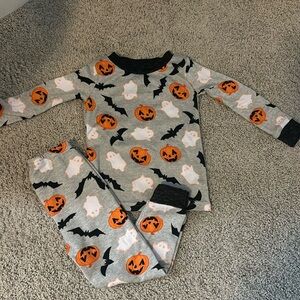 Halloween Super Soft Pumpkin, Bat and Ghost PJS